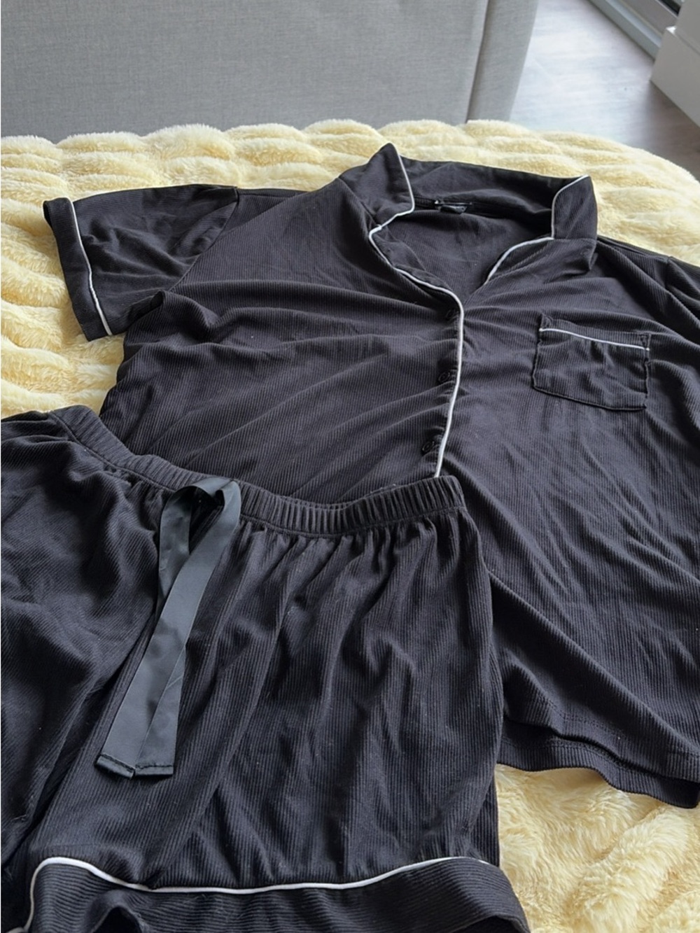 Black pj set